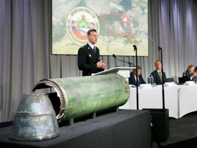 Брифинг следственной группы по гибели "Боинга" (рейс MH17), 24.5.18. Фото: Reuters