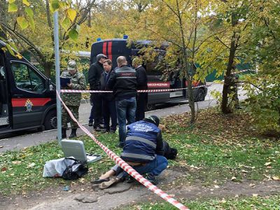 На месте убийства Евгении Шишкиной в Красногорском районе	Фото: пресс-служба ГСУ СК РФ