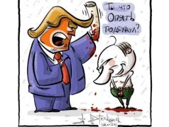 Никогда такого не было, и вот опять. Карикатура А.Петренко: t.me/PetrenkoAndryi